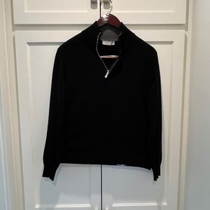Ermenegildo Zegna 100% Pure Cashmere Pullover Sweater 1/4 Zip